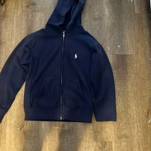 a polo jacket , it’s a size small in kids